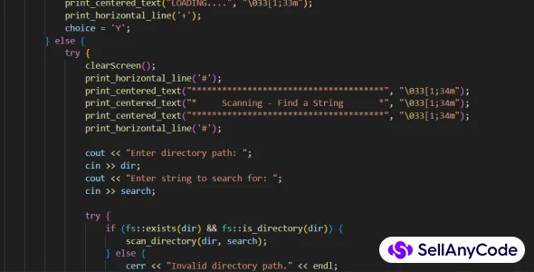 String Search Tool