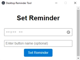 Desktop Reminder Tool
