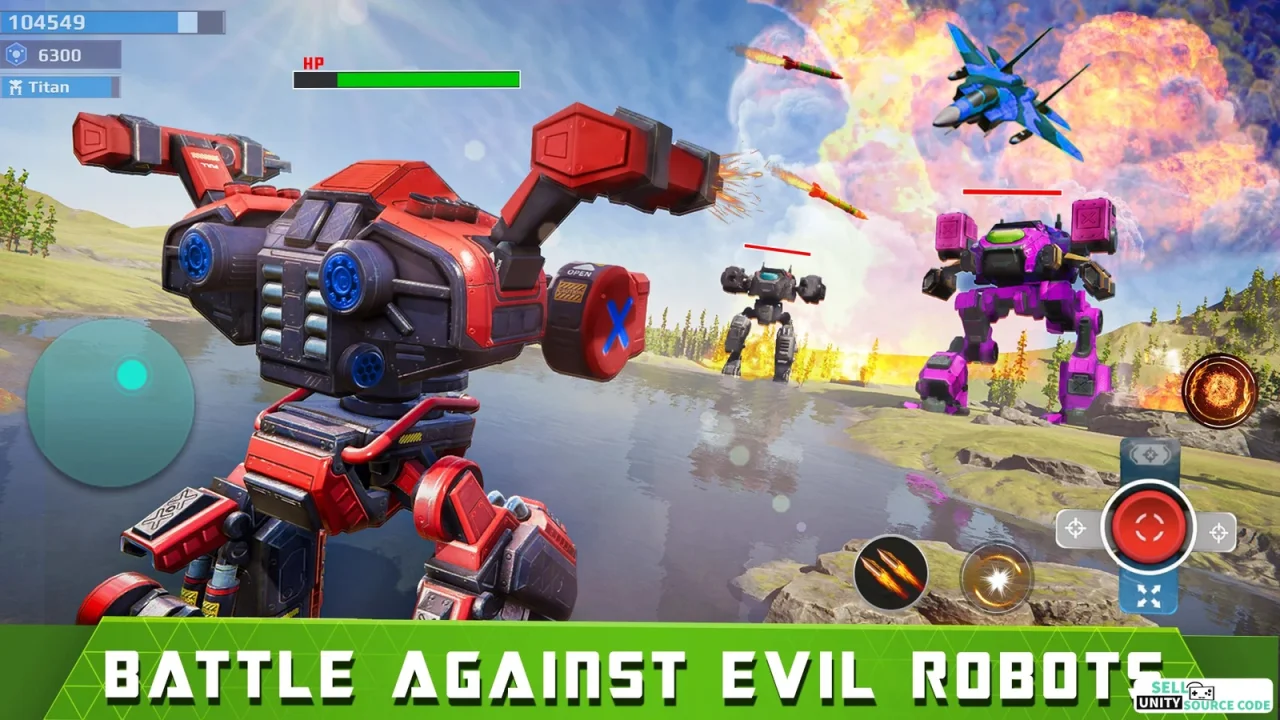 Mech Robot Games - Multi Robot — screenshot 1