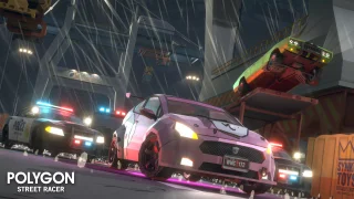 POLYGON - Street Racer - Low Poly 3D Art by Synty