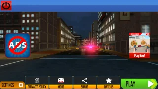 Drive Police Car Gangsters Chase
