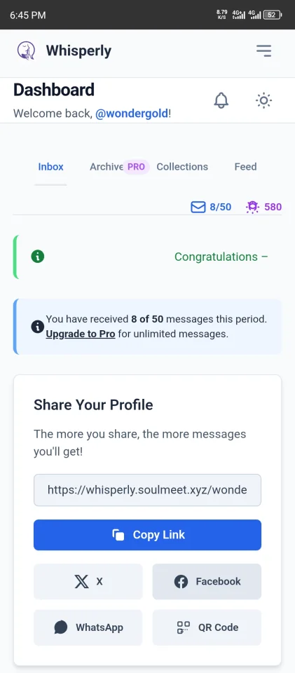 Whisperly — screenshot 2