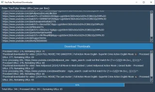 YouTube Thumbnail Downloader