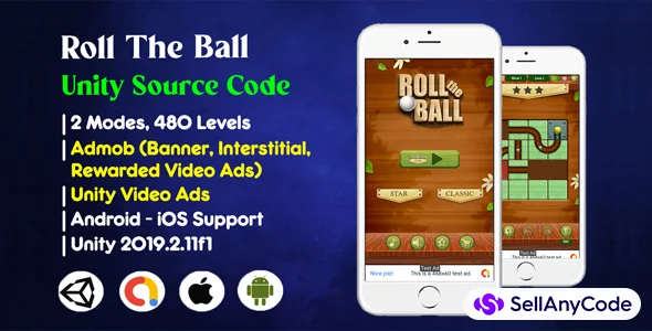 Roll the Ball Unity Source Code