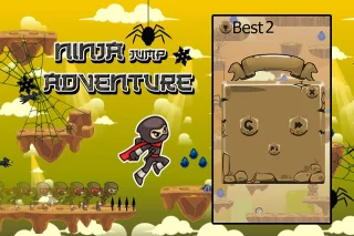 Ninja Jump Adventure 64 Bit - Android iOS with AdMob