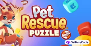 Farm Pet Rescue Game: Match 3 Puzzle Pet