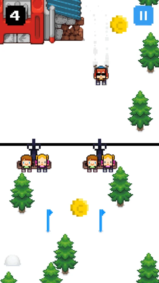 Triple Skiing Unity Source Code — screenshot 3