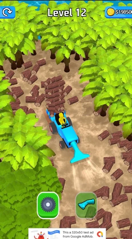 Lumber Harvest Tree Cutting Game Unity Source Code — screenshot 10