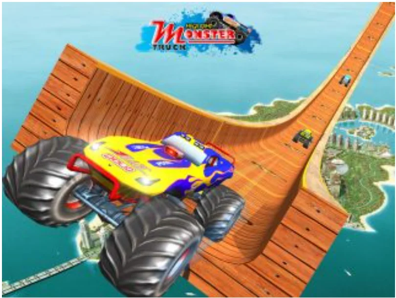 Monster Truck Impossible Stunt Game — screenshot 1