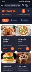 FoodFast WhatsApp Food Ordering System with Admin Panel (PWA)