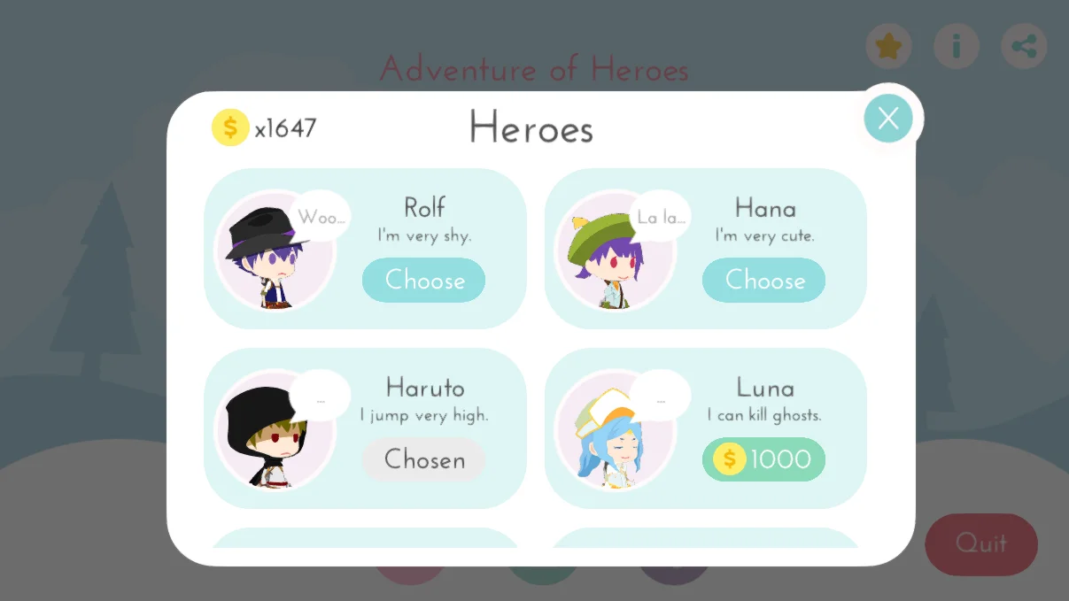 Mysteria World: Adventure of Heroes (64 Levels + 9 Bosses) Unity Game Template — screenshot 9