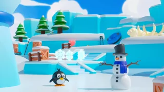 Location 3 Winter - Low Poly 3D Models Pack