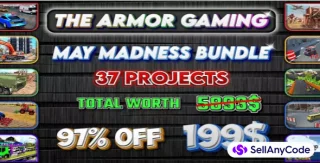 The Armor Gamings May Madness Bundle Offer: 37 Unity Projects