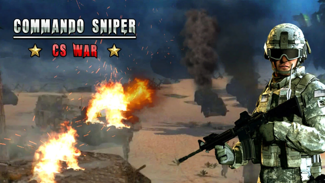 Commando Sniper CS War 3D - Counter Strike — screenshot 1
