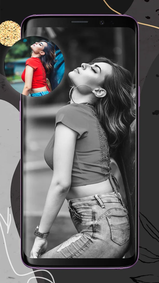 Photo Lab Black White Editor Pro - Black Photo Effects - Photo Editor - Dark Photo Editor - Android AdMob Ads — screenshot 4