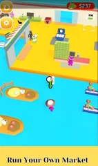 Idle Mini Mall-Market Tycoon