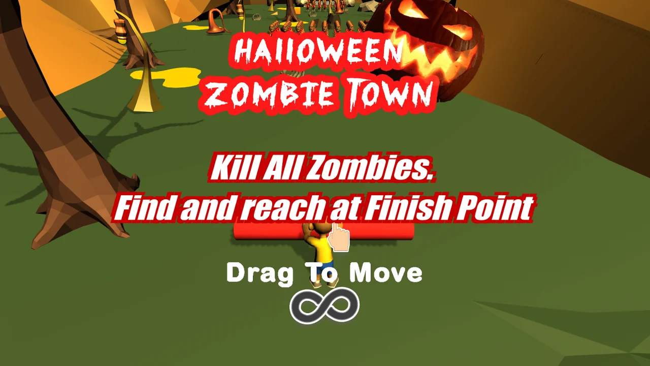 Halloween Toonie Scary Zombie Town 64 Bit Source Code — screenshot 1