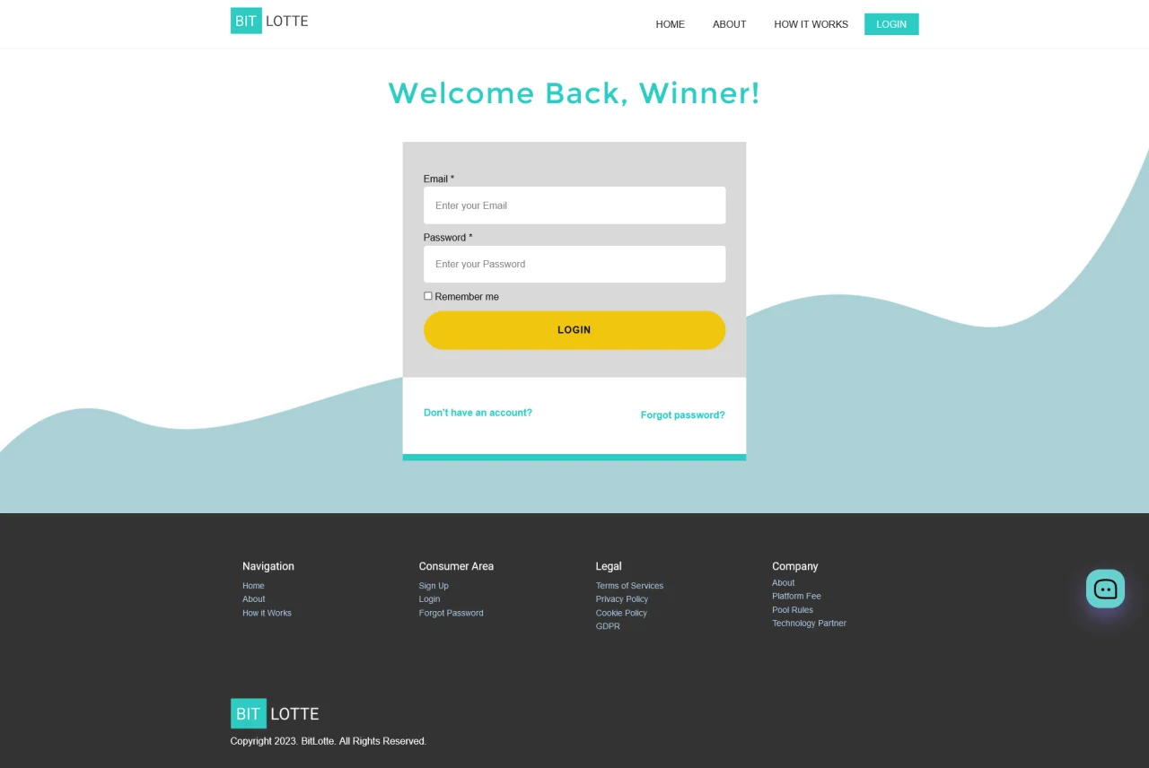 BitLotte - Crypto Lottery Pools — screenshot 3