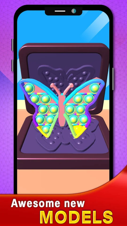 Fidget DIY Pop Toys Maker 3D New Top Trending Game — screenshot 7