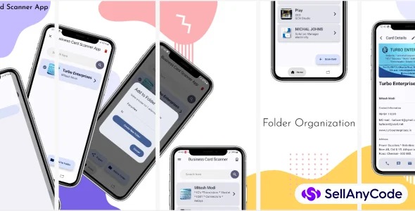 Business Card Scanner App Kotlin OCR + PDF/CSV Export