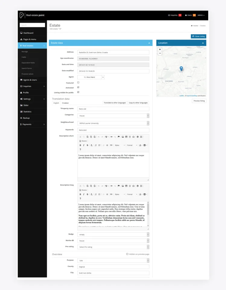 Real Estate Agency Portal — screenshot 7