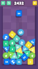 Cube 2048: 3D Merge Game