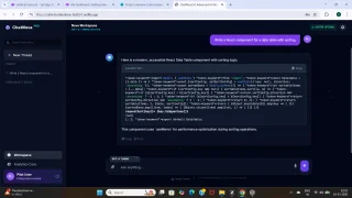 ChatNova X Futuristic AI ChatGPT Interface Dashboard