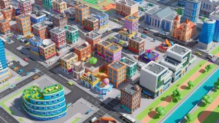 Megacity - Low Poly City 3D Models Pack