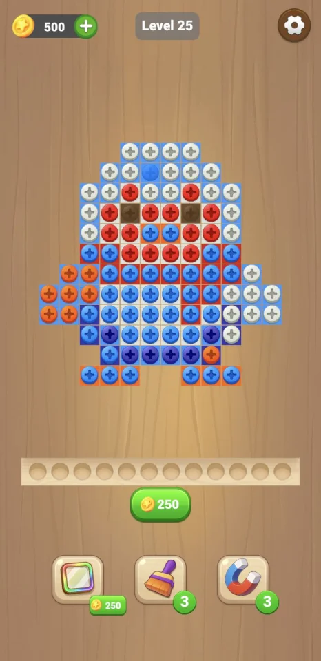 Screw Sort Puzzle - 200 Levels and Editor Unity — screenshot 4