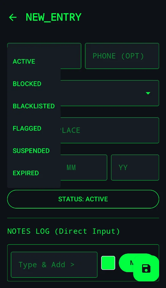 Hacker Vault Ultimate AES-256 Encrypted Account Manager — screenshot 5
