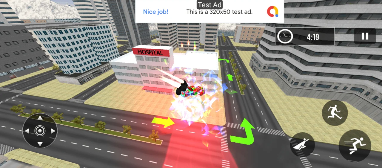 Flying Super Hero Rescue Robot 2021 — screenshot 2