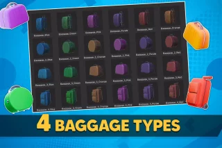Baggage Jam | Match Game Template