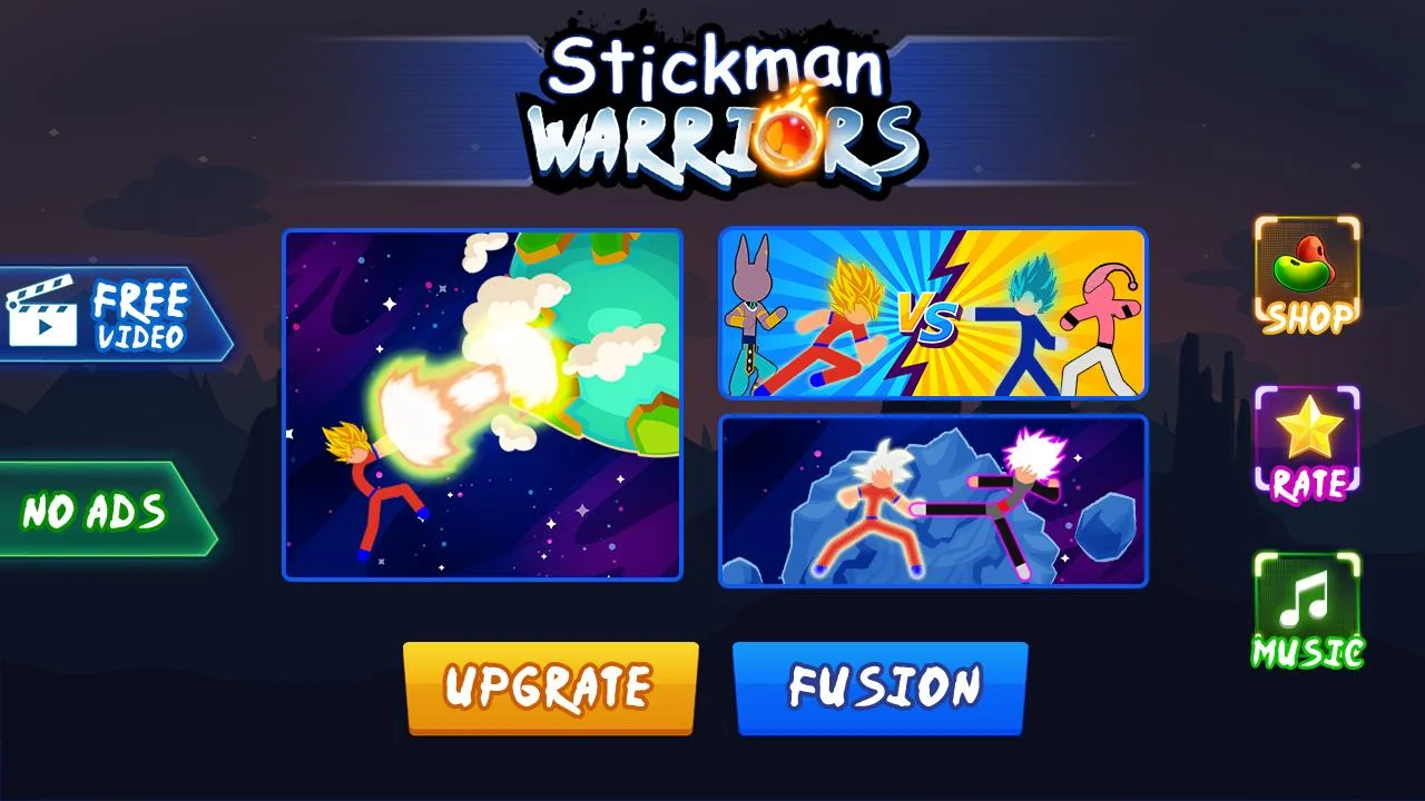 Stickman Warriors Z — screenshot 2