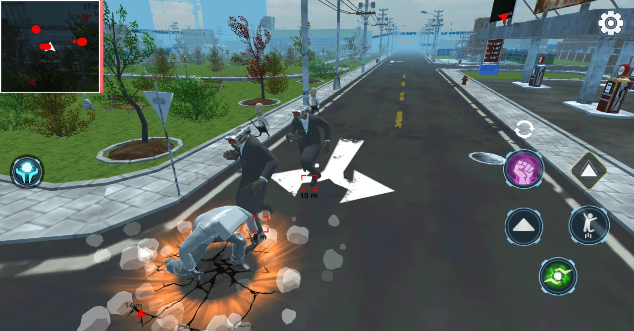 Skibidi Rope Hero — screenshot 3