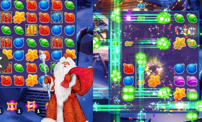 Christmas Match 3 — screenshot 1