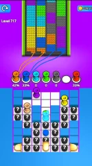 Knit Color Rope Sort Jam Puzzle Unity Source Code