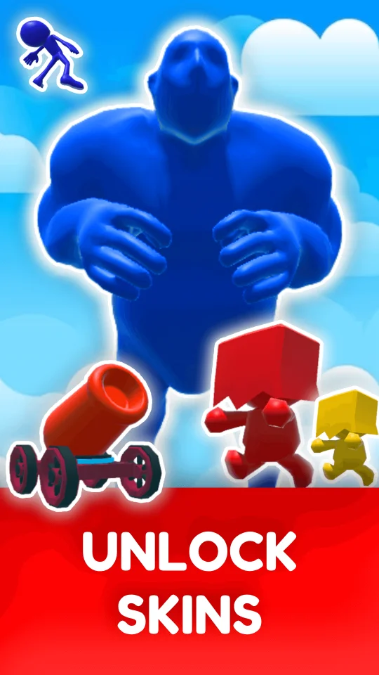 Mob Control: Stickman Cannon Shooter — screenshot 1