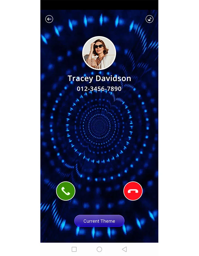 Android Edge Lighting Wallpaper - Digital Clocks Wallpaper — screenshot 4