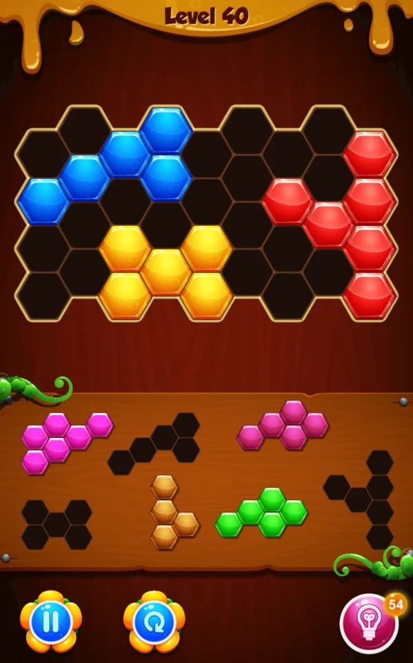 Hexa Puzzle Blocks Top Free Game — screenshot 2
