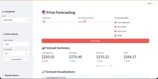 StockMaster Pro: Stock Analysis, Multi-Model Predictions & Paper Trading Dashboard