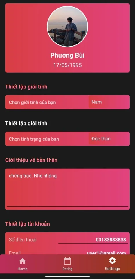 Full Code Dating Social Network — screenshot 2