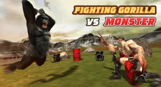 Fighting Gorilla vs Monster