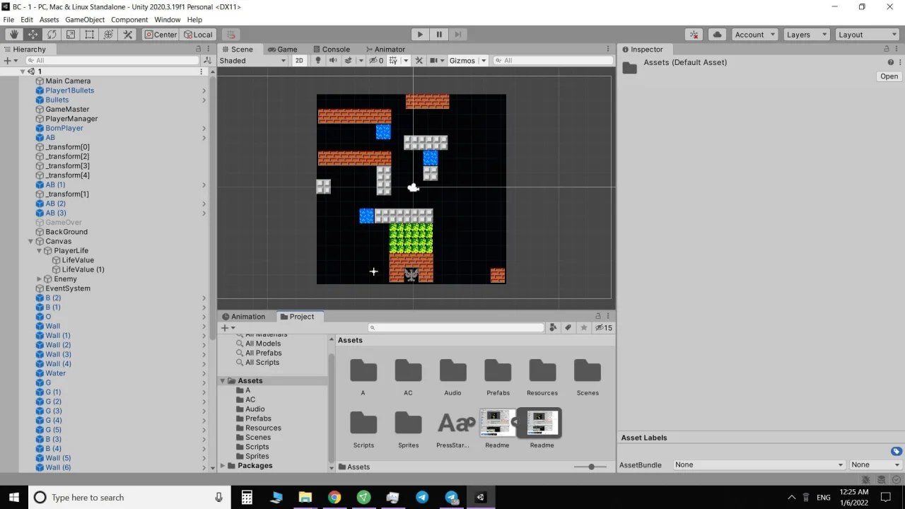 Battle City - Unity 2D — screenshot 1