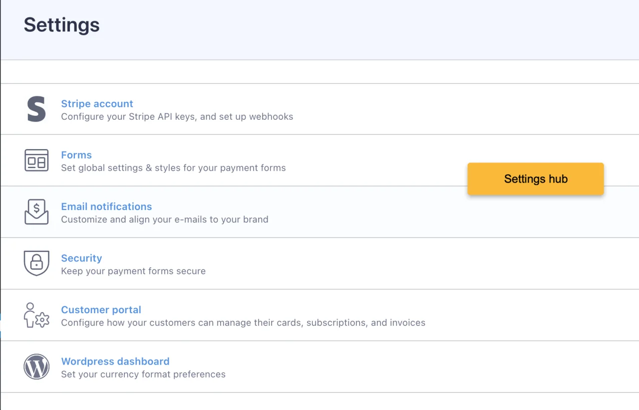 WP Full Stripe - Subscription and Payment Plugin for WordPress — screenshot 4