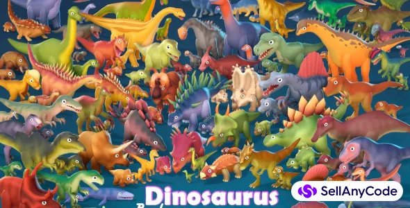 Dinosaurus Pack with Babies