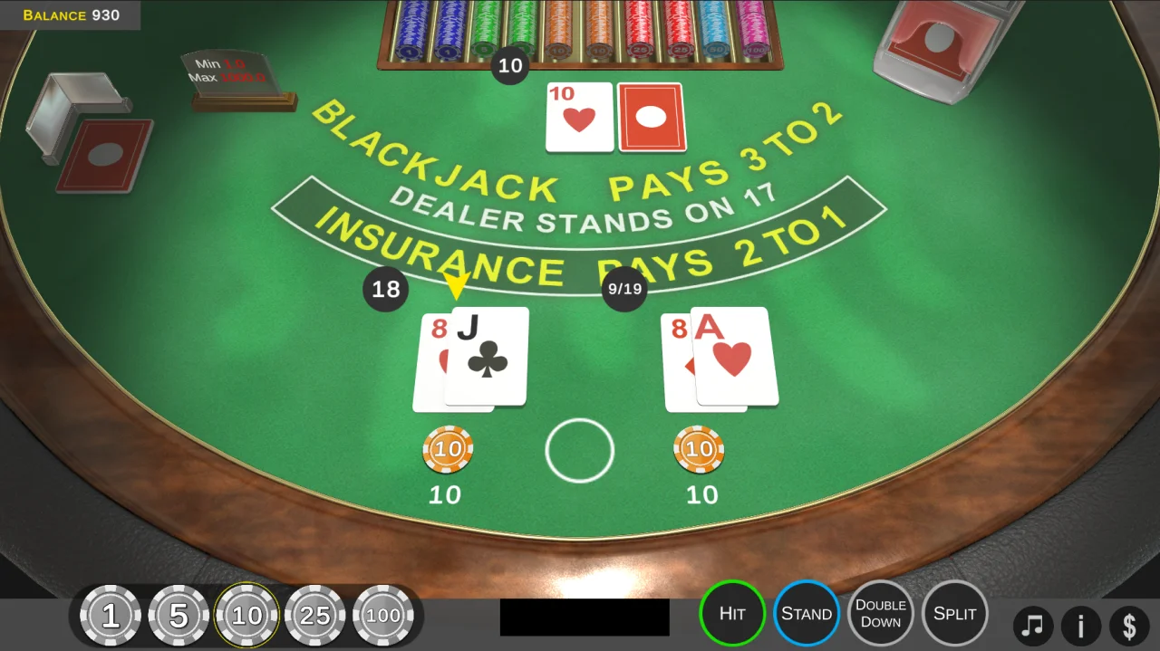 Blackjack Game — screenshot 4