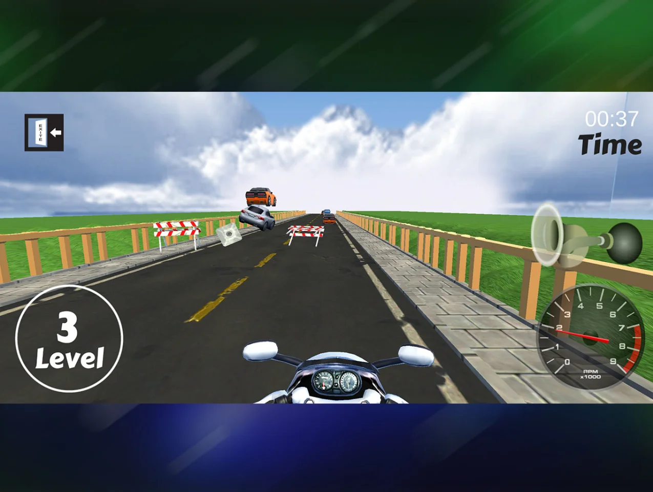 Unreal Moto Rider - AdMob | Unity | Firebase — screenshot 1