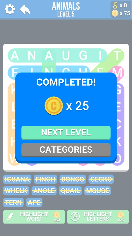 Word Search – Puzzle Game — screenshot 5