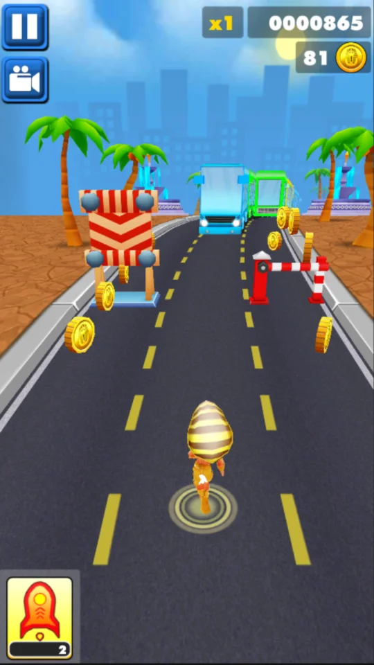 Bus & Subway Surfers Unity Source Code 10 Ad Networks — screenshot 1