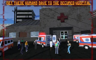 Ambulance Rescue Drive: Zombie